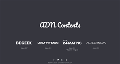 Desktop Screenshot of adncontents.com