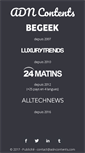 Mobile Screenshot of adncontents.com